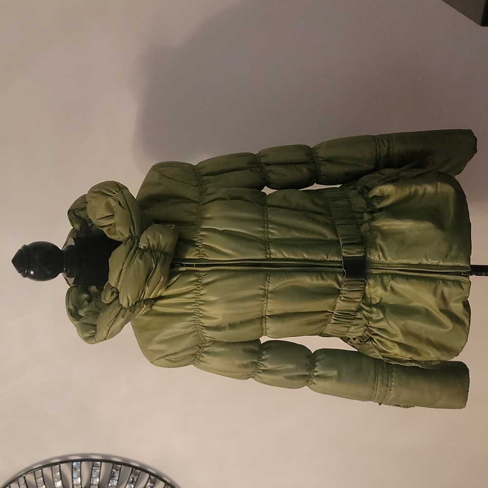TUZZI green jacket size 10